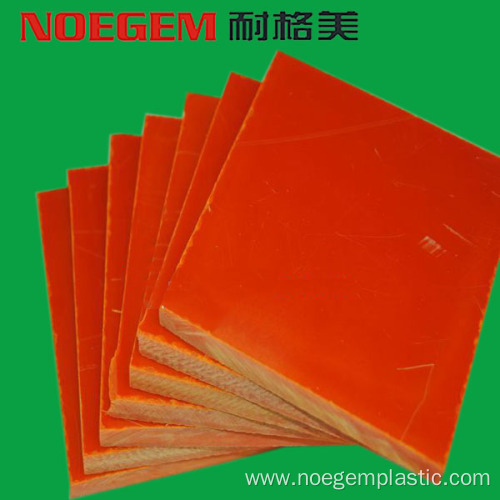 Orange Bakelite Plastic Sheet